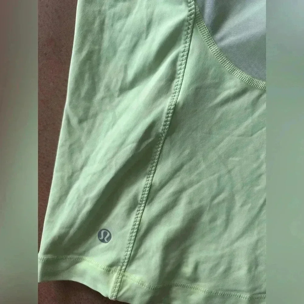 Lululemon Yellow Padded Tank Size Small - Picture 3 of 8